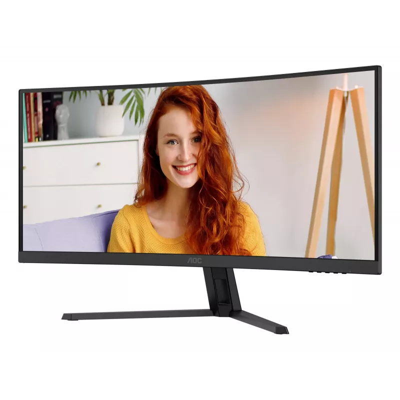 AOC B3 CU34B3E computer monitor 86.4 cm (34 inch) 3440 x 1440 pixels Wide Quad HD LED Black