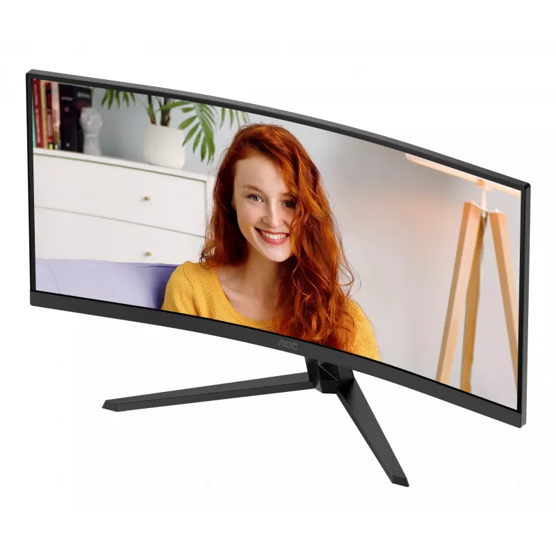 AOC B3 CU34B3E computer monitor 86.4 cm (34 inch) 3440 x 1440 pixels Wide Quad HD LED Black