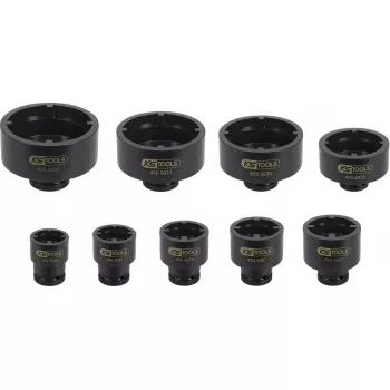 Socket set KS Tools 450.5020 — 9 socket heads, weight 7.82 kg