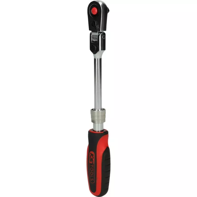 Ratchet wrench KS Tools 914.1420, chromium-vanadium steel, 72 ratchet heads, certified DIN/ISO