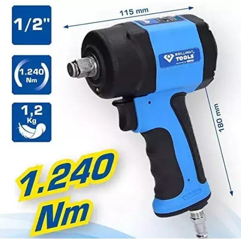 Impact driver Brilliant Tools BT160400 710 N⋅m 1.2 kg