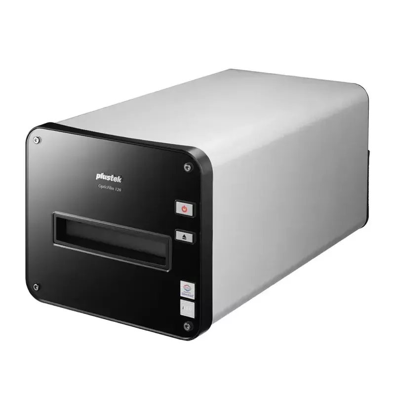 Plustek OpticFilm 120 Film/slide scanner Black, Grey