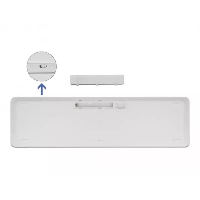 Keyboard Mouse included Universal RF Wireless DeLOCK 12703