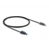 DELOCK fibre optic adapter 90998 multi-mode POF cable 100 cm black/grey