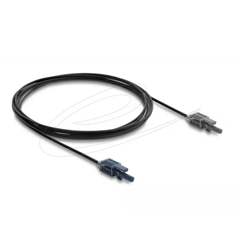 Fibre optic cable DELOCK 91022 multimode POF 3 m, black/grey