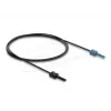 Fibre optic adapter DELOCK 91023 multi-mode, plastic POF cable 1.0 m, black/blue