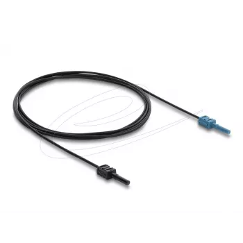 Fibre optic adapter cable DELOCK 91024 multi-mode 2 m, black/blue, 1 pc