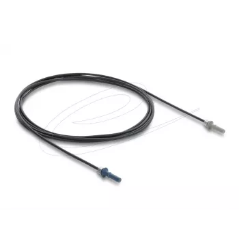 Fiber optic cable DELOCK 91034, multimode POF, 2 m, black/grey/blue