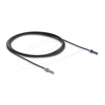 Fibre optic adapter cable DELOCK 91035 multi-mode 3 m, black/grey/blue, 1 pc