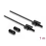 Fibre optic adapter DELOCK 91036 multi-mode, black, 100 cm cable, 1 pc