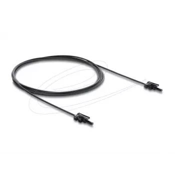 DELOCK Plastic POF Fiber Optic Cable HFBR 4532‑4532Z Simplex ST‑to‑ST 2m