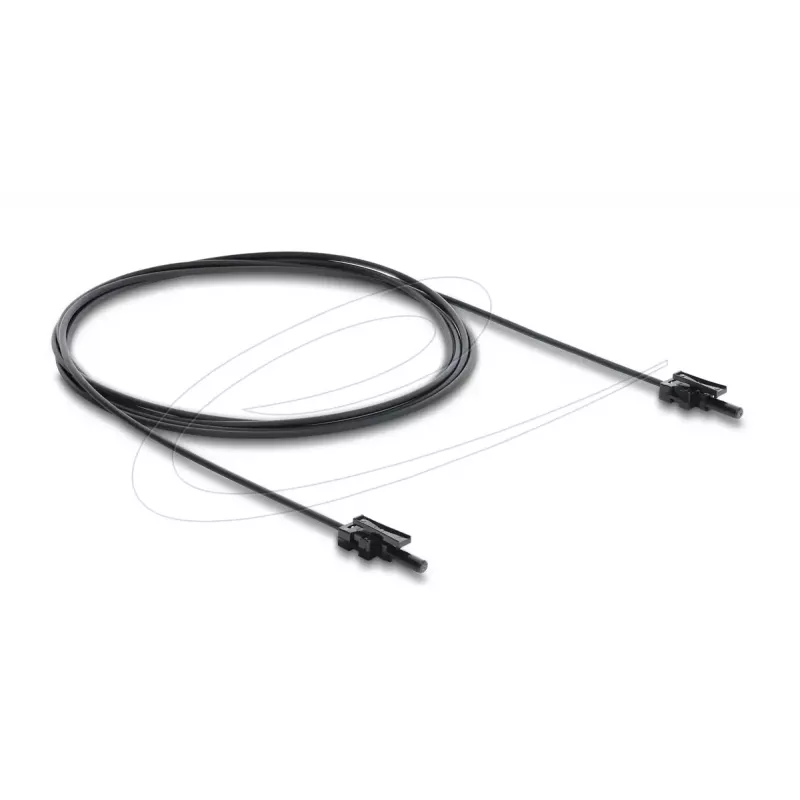 DELOCK Plastic POF Fiber Optic Cable HFBR 4532‑4532Z Simplex ST‑to‑ST 2m