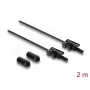 DELOCK Plastic POF Fiber Optic Cable HFBR 4532‑4532Z Simplex ST‑to‑ST 2m