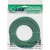 InLine Patch Cable S/FTP PiMF Cat.6 250MHz copper halogen free green 10m