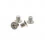 InLine Screw for 3.5 inch HDD/SSD, 3mm, flat head, silver 1000pcs. pack