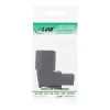 InLine Power supply adapter IEC 60320 C14 / C5, up/down angled, 3pin IEC device