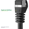 InLine Patch cable, Cat.6A, S/FTP, TPE flexible, grey, 15m