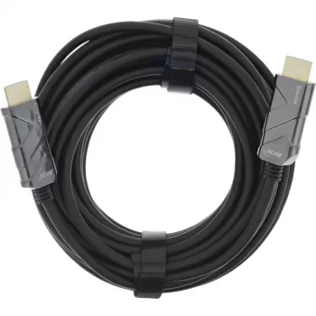 InLine HDMI AOC Cable, Ultra High Speed HDMI Cable, 8K4K, black, 30m