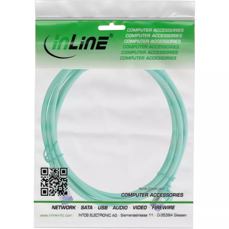 InLine 74902G networking cable Green 2 m Cat6a S/FTP (S-STP)