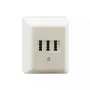 Socket outlet TAE Rutenbeck AMS 1/2 NFF Ap White