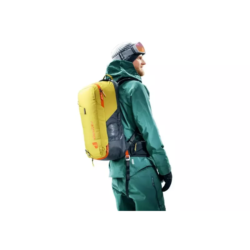 Avalanche rucksack DEUTER Alproof Lite 22 – 22 L, turmeric/black, lightweight, durable