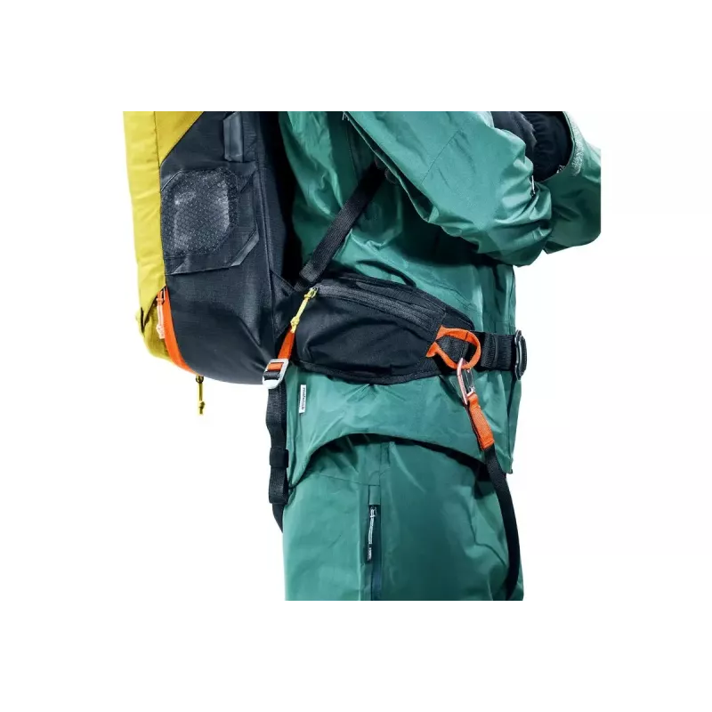Avalanche rucksack DEUTER Alproof Lite 22 – 22 L, turmeric/black, lightweight, durable