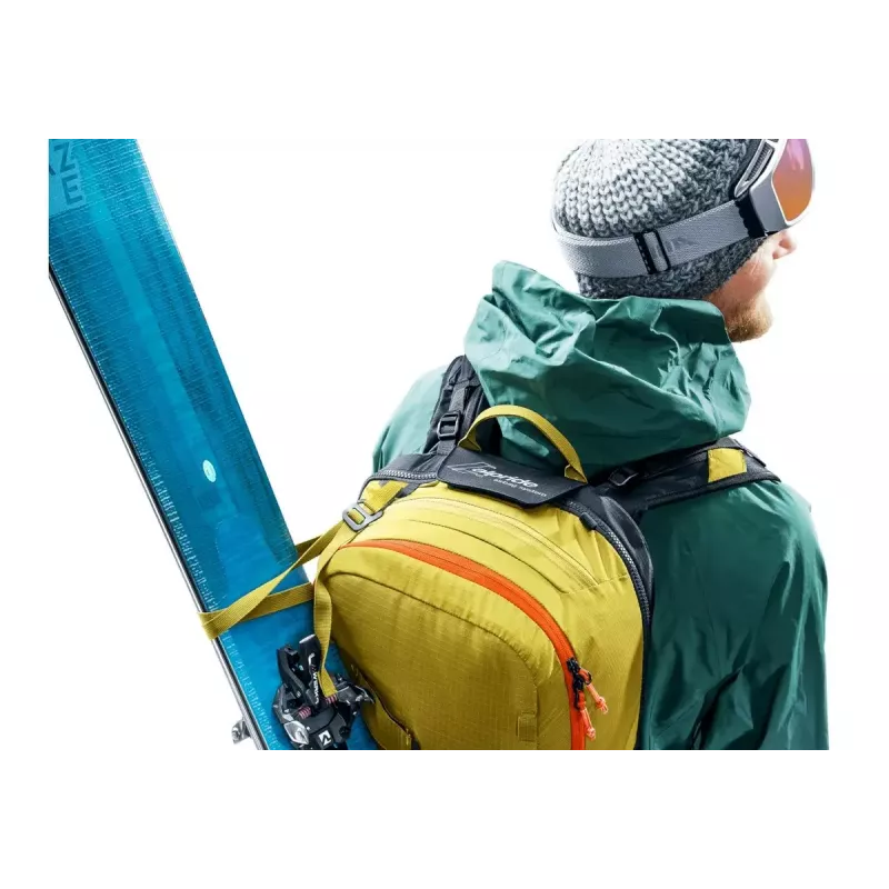 Avalanche rucksack DEUTER Alproof Lite 22 – 22 L, turmeric/black, lightweight, durable