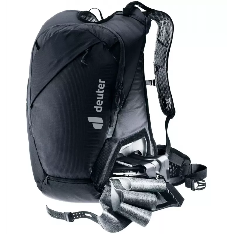 Sports backpack DEUTER Updays 26 — 26 L, Black, Polyamide, 51×31×23 cm, PFAS-free
