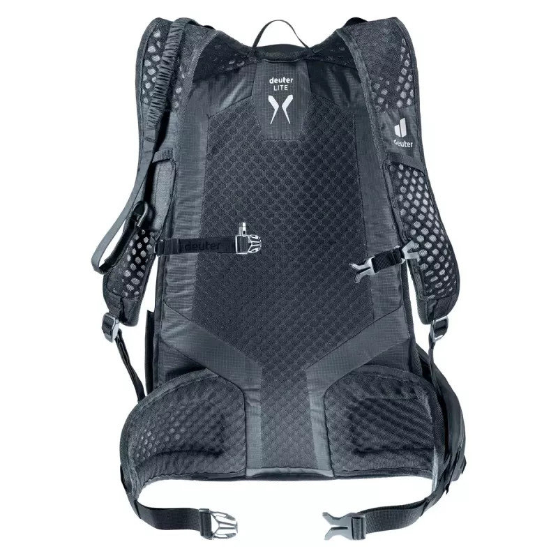 Sports backpack DEUTER Updays 26 — 26 L, Black, Polyamide, 51×31×23 cm, PFAS-free