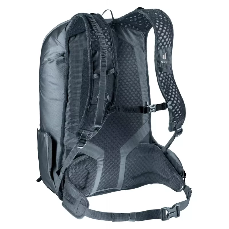 Sports backpack DEUTER Updays 26 — 26 L, Black, Polyamide, 51×31×23 cm, PFAS-free