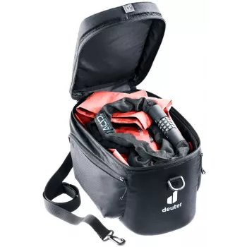 Bicycle Rack Bag DEUTER Rack Bag 10 — Rear mount, 10 L, Fabric, 180×310×220 mm, Black
