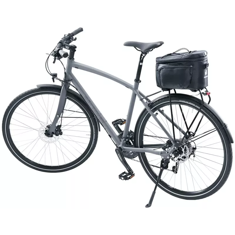 Bicycle Rack Bag DEUTER Rack Bag 10 — Rear mount, 10 L, Fabric, 180×310×220 mm, Black