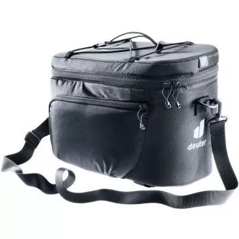 Bicycle Rack Bag DEUTER Rack Bag 10 — Rear mount, 10 L, Fabric, 180×310×220 mm, Black
