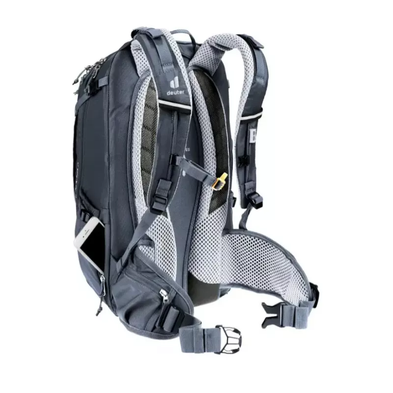 Backpack DEUTER Trans Alpine 24 — bicycle backpack, 24 L, black