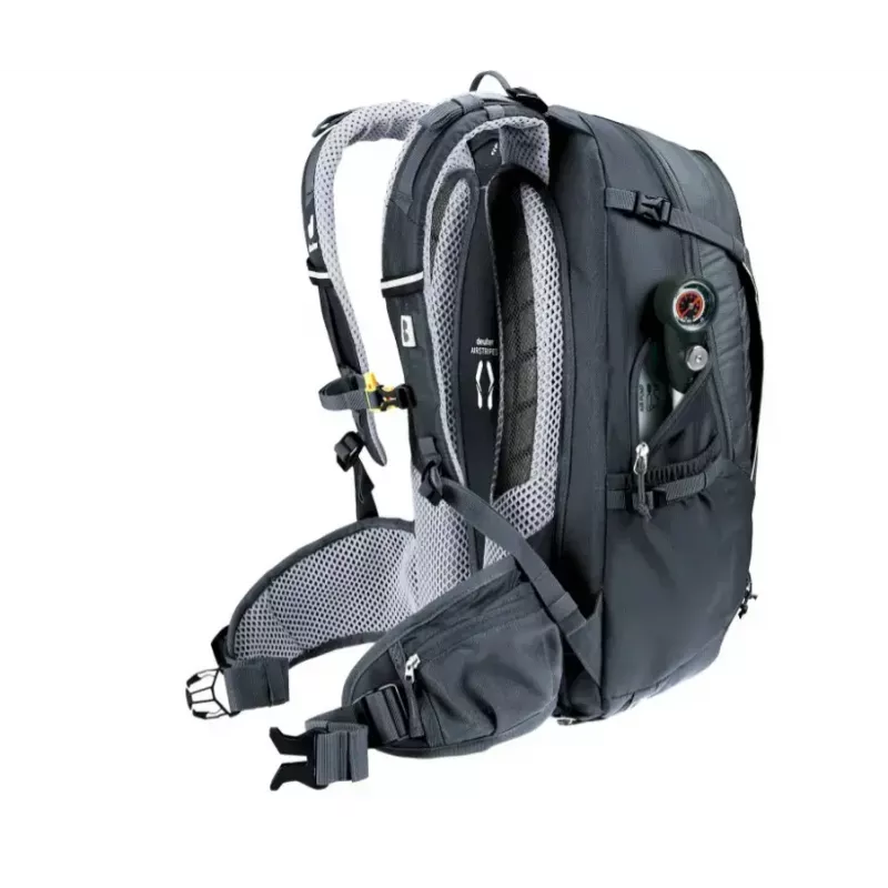 Backpack DEUTER Trans Alpine 24 — bicycle backpack, 24 L, black