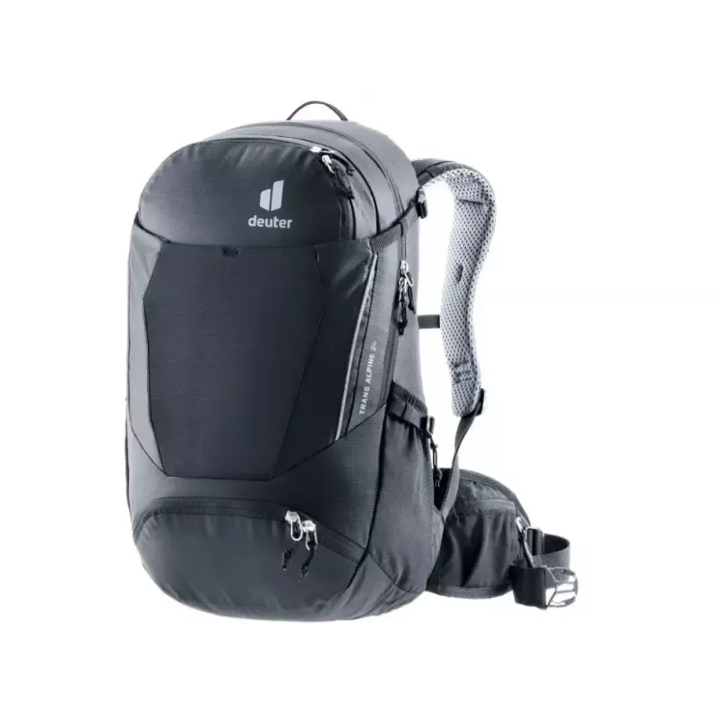 Backpack DEUTER Trans Alpine 24 — bicycle backpack, 24 L, black