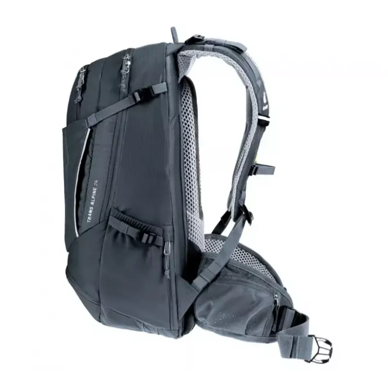 Backpack DEUTER Trans Alpine 24 — bicycle backpack, 24 L, black