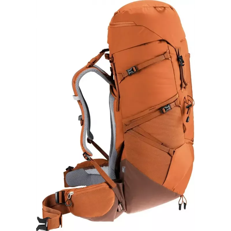 Trekking backpack DEUTER Aircontact Core 45+10 SL — chestnut-umbra, 45+10 L capacity
