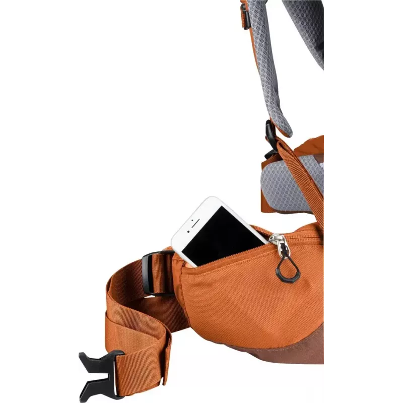 Trekking backpack DEUTER Aircontact Core 45+10 SL — chestnut-umbra, 45+10 L capacity