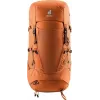 Trekking backpack DEUTER Aircontact Core 45+10 SL — chestnut-umbra, 45+10 L capacity