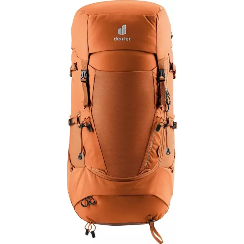 Trekking backpack DEUTER Aircontact Core 45+10 SL — chestnut-umbra, 45+10 L capacity