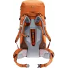 Trekking backpack DEUTER Aircontact Core 45+10 SL — chestnut-umbra, 45+10 L capacity