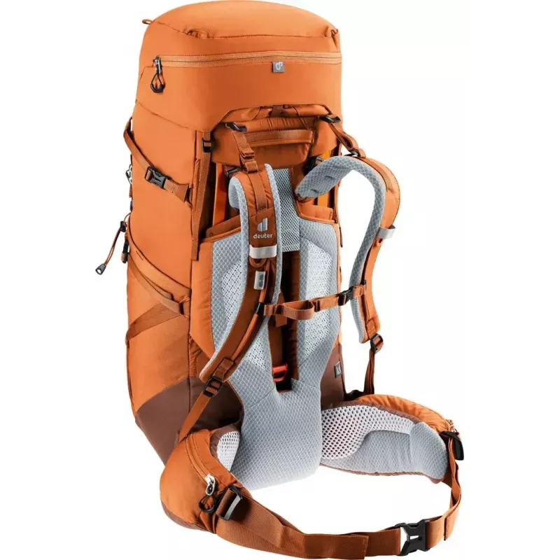 Trekking backpack DEUTER Aircontact Core 45+10 SL — chestnut-umbra, 45+10 L capacity