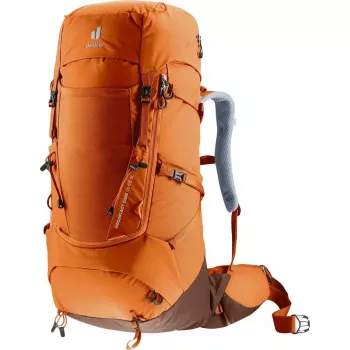 Trekking backpack DEUTER Aircontact Core 45+10 SL — chestnut-umbra, 45+10 L capacity
