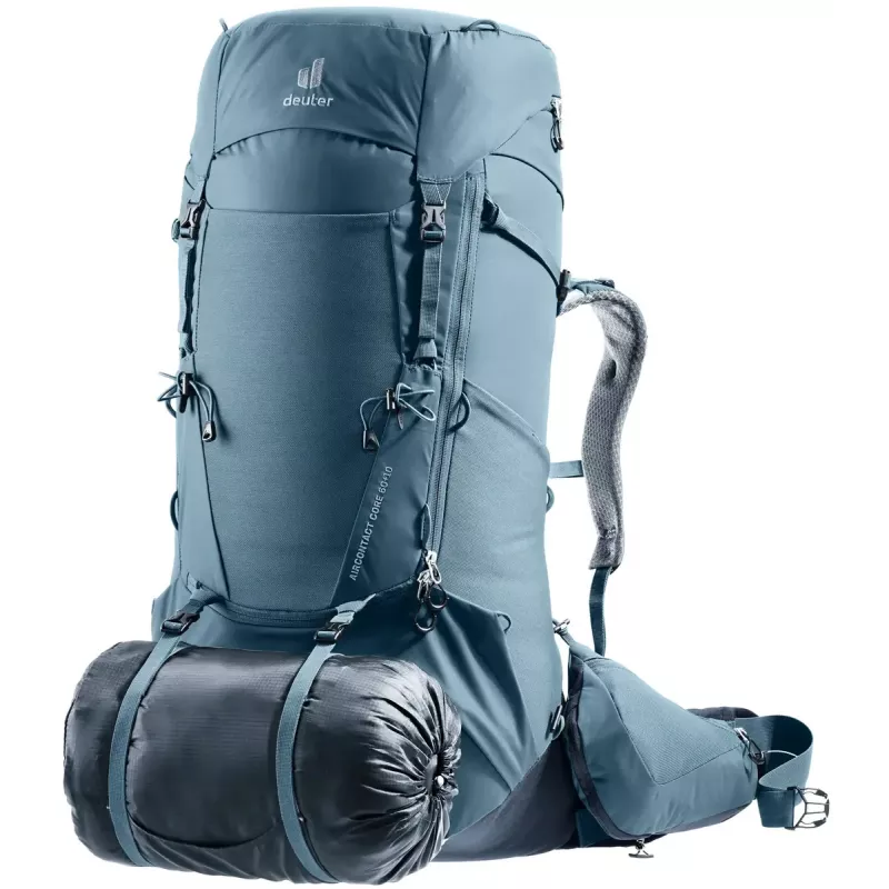 Backpack DEUTER Aircontact Core 60+10, internal frame, 60 L (+10 L), 2.31 kg, Blue