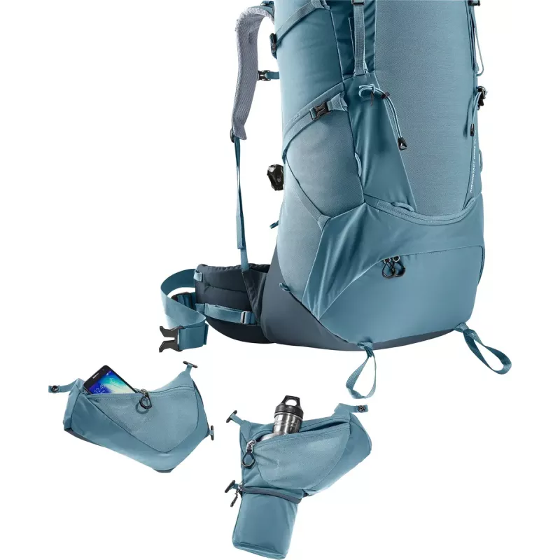 Backpack DEUTER Aircontact Core 60+10, internal frame, 60 L (+10 L), 2.31 kg, Blue