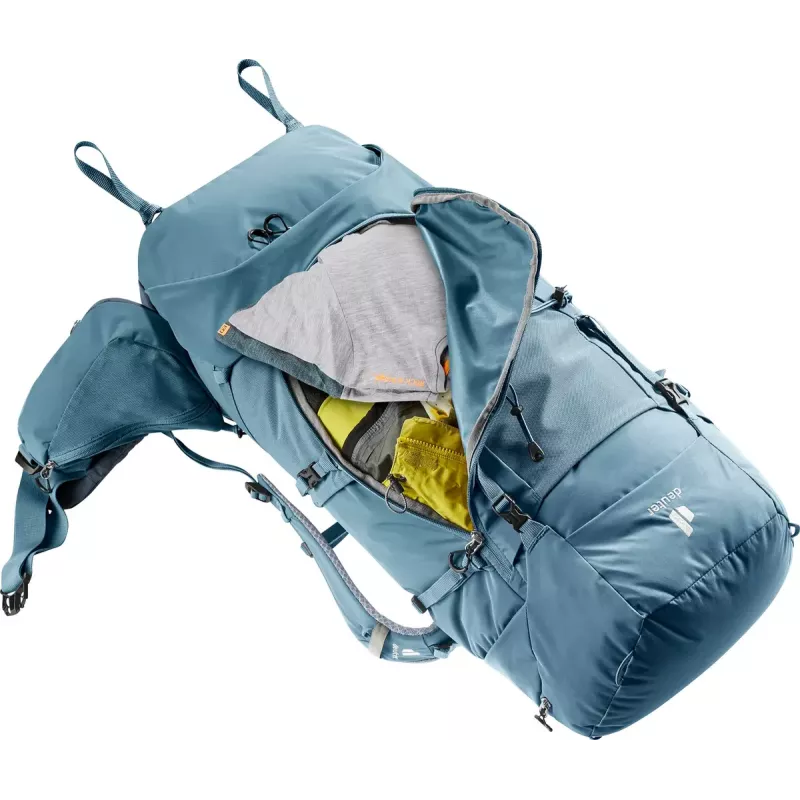 Backpack DEUTER Aircontact Core 60+10, internal frame, 60 L (+10 L), 2.31 kg, Blue