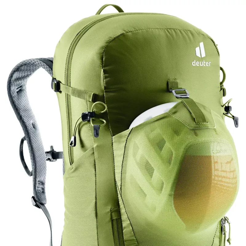 Hiking backpack DEUTER Trail Pro 33 — 33 L, polyamide, rain cover, ventilation, waist belt