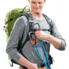 Hiking backpack DEUTER Trail Pro 33 — 33 L, polyamide, rain cover, ventilation, waist belt
