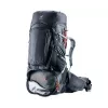 Backpack DEUTER Aircontact Pro 75+10 — 75+10 L capacity, black, durable waterproof